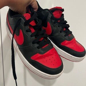 Nike Red and Black Jordans Shoes